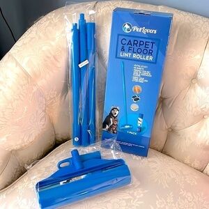 Brand New Floor & Furniture Lint Roller Extra Sticky Pet Hair Removal Dog Cat